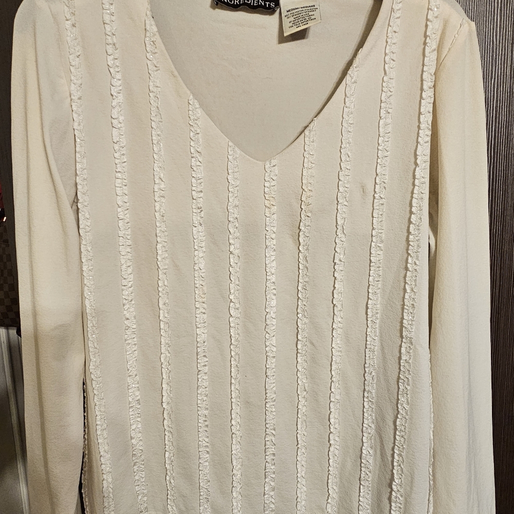 Off-white long sleeve top
